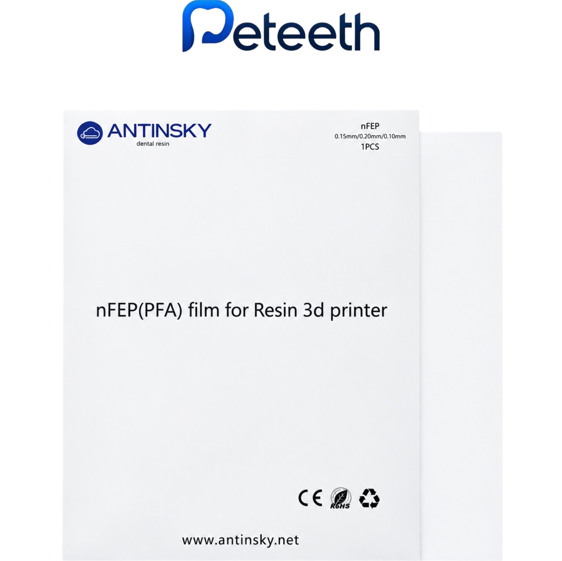 فیلم فپ پرینتر 3 بعدی Antinsky nFEP Film