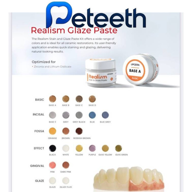 پک کامل استین و گلیز Upcera Realism