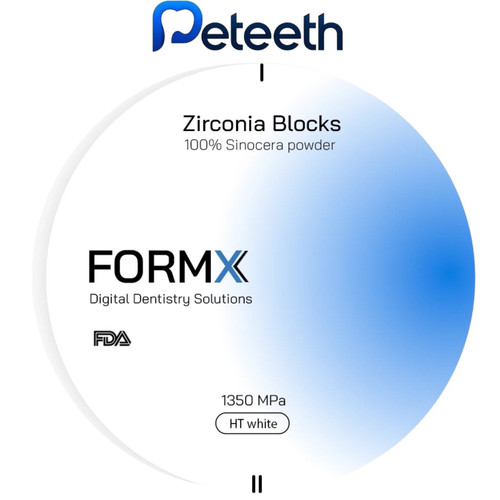 بلوک زیرکونیا فرمیکس Formx HT White